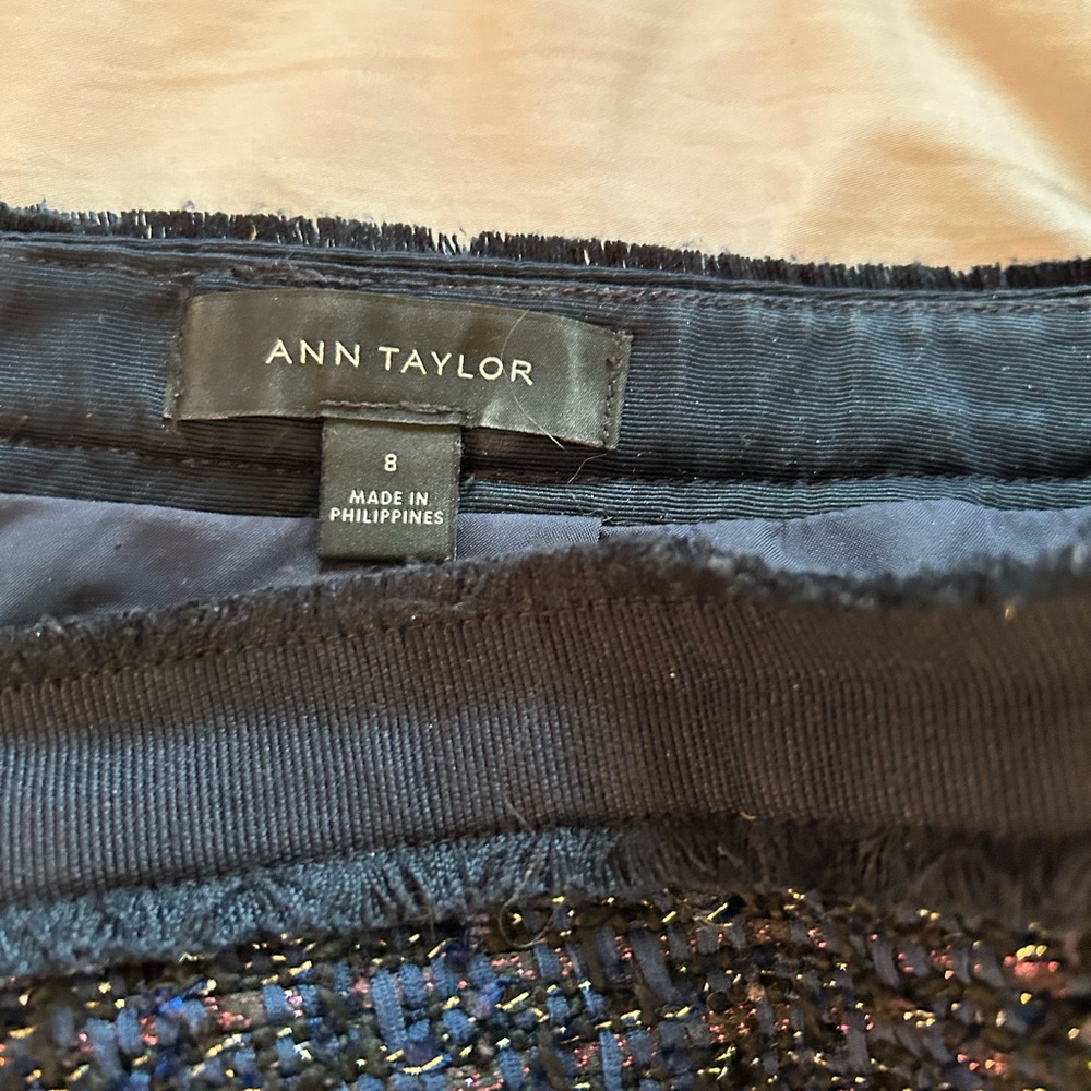 Ann Taylor Black Pencil Skirt